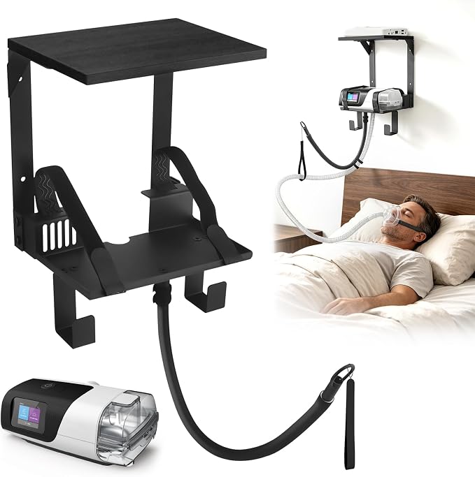2-Tier Bedside Wall Shelf