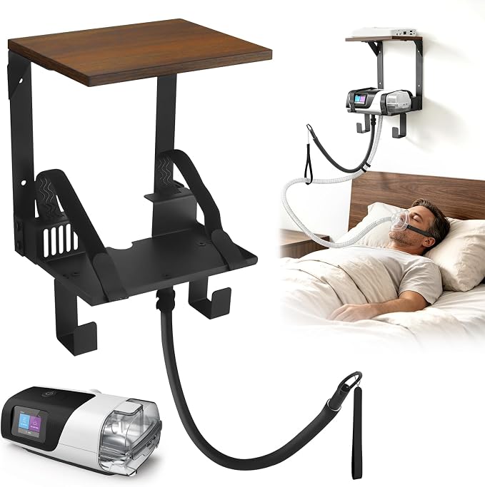 2-Tier Bedside Wall Shelf