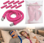 CPAP Strap & Hose Comfort Kit — 10-Piece Set, Fuchsia