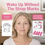 CPAP Strap & Hose Comfort Kit — 10-Piece Set, Fuchsia