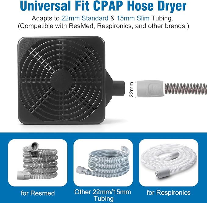 CPAP Hose Dryer with 10-Speed Control