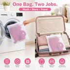 CPAP Strap & Hose Comfort Kit — 10-Piece Set, Fuchsia